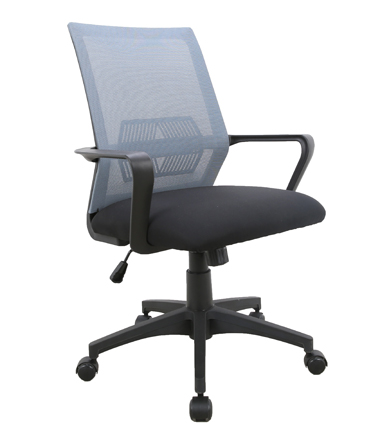 HC-6H02 Black Mesh Plastic Office Chair