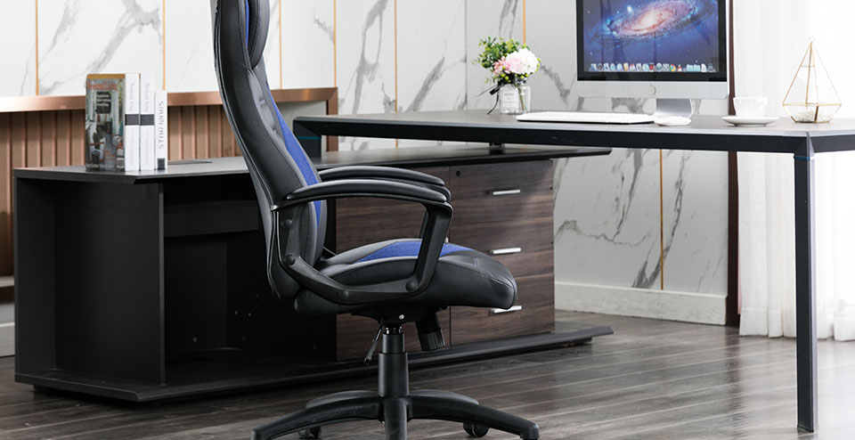 Features Of Black Pu Leather Ergonomic Office Chair