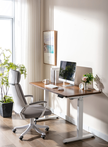 large white gaming desk