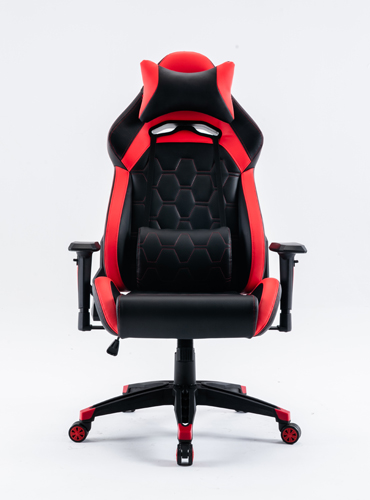 red reclining gaming chair