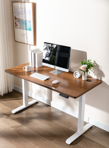 white gaming desk with drawers