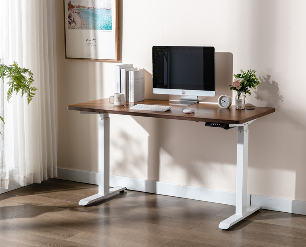 White Wooden Gaming Desk