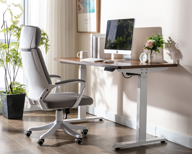 White Gaming Corner Desk