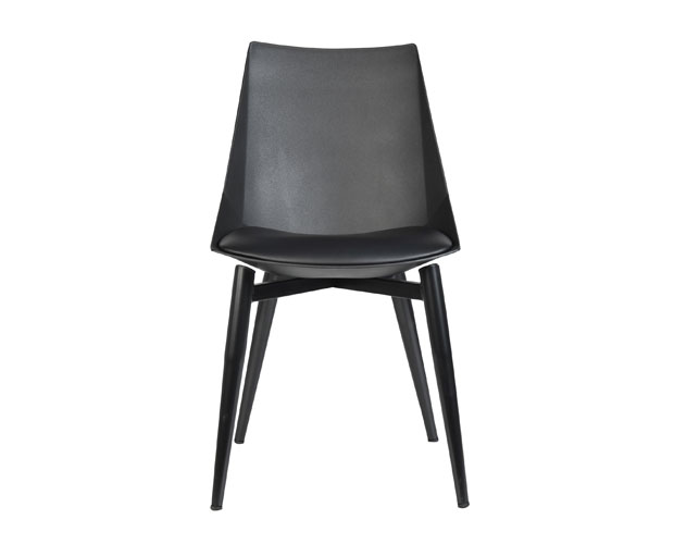 Black Plastic Bar Stools (chair)