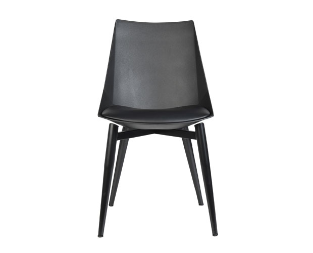 Black Plastic Bar Stools