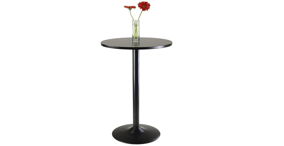Features Of Black Pub Table And Chairs