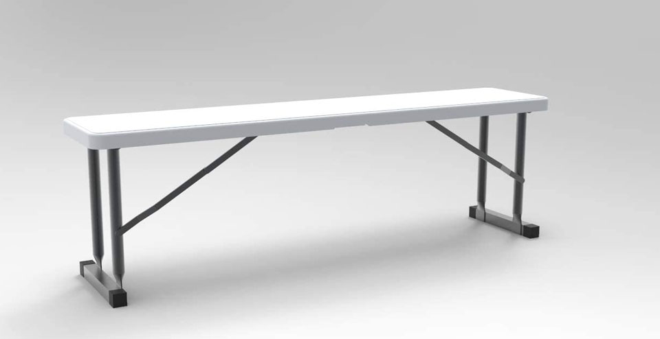 Are White Plastic Dining Bench Better？