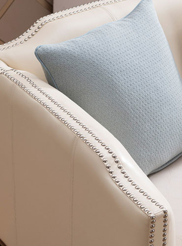 Gray Linen Sofa