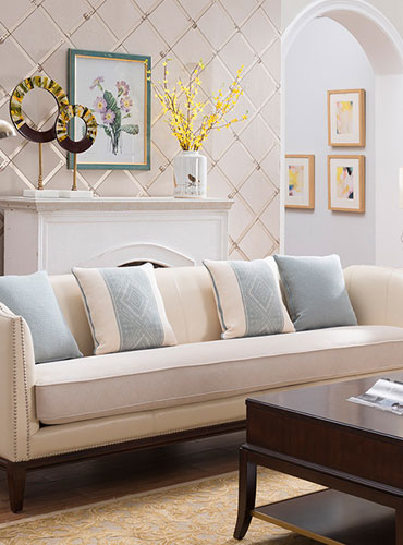 Light Grey Linen Couch