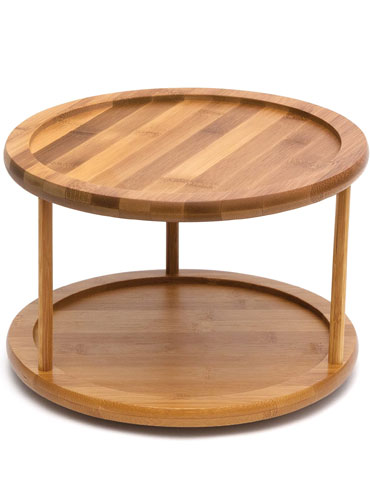 Round Nesting Coffee Table With Storage