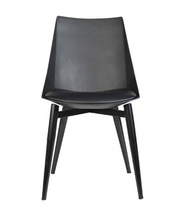 Black Plastic Bar Stools (chair)