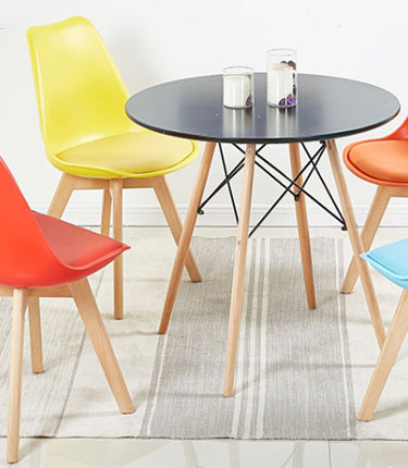 Grey Plastic Dining Chairs