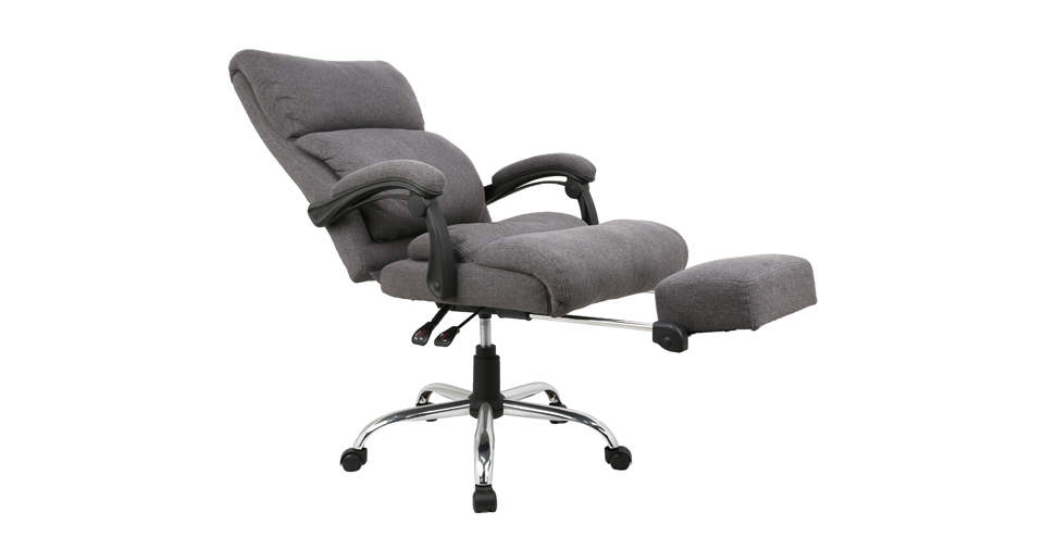 Features Of Gray  fabric office chairs