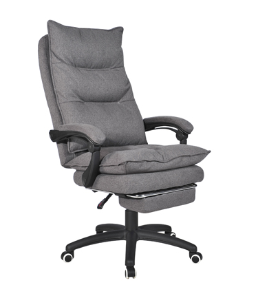 HC-2507 Gray Linen Fabric Office Chair