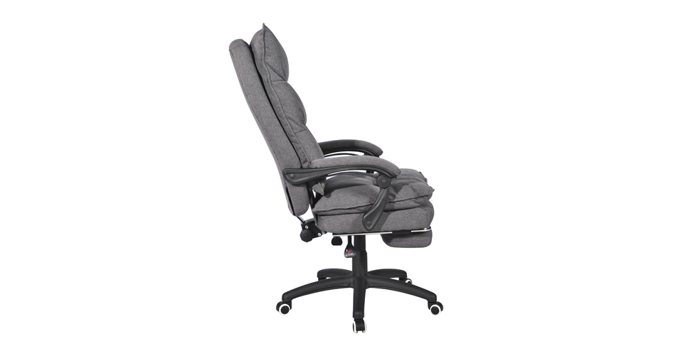Features Of Gray linen fabric office chairs