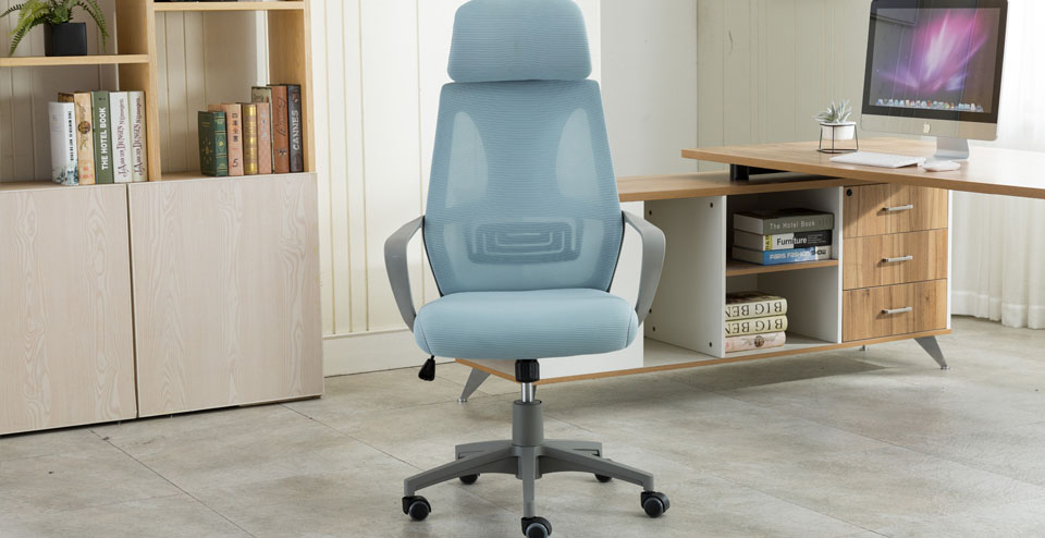 Features Of Gray mesh high back ergonomics office chairs
