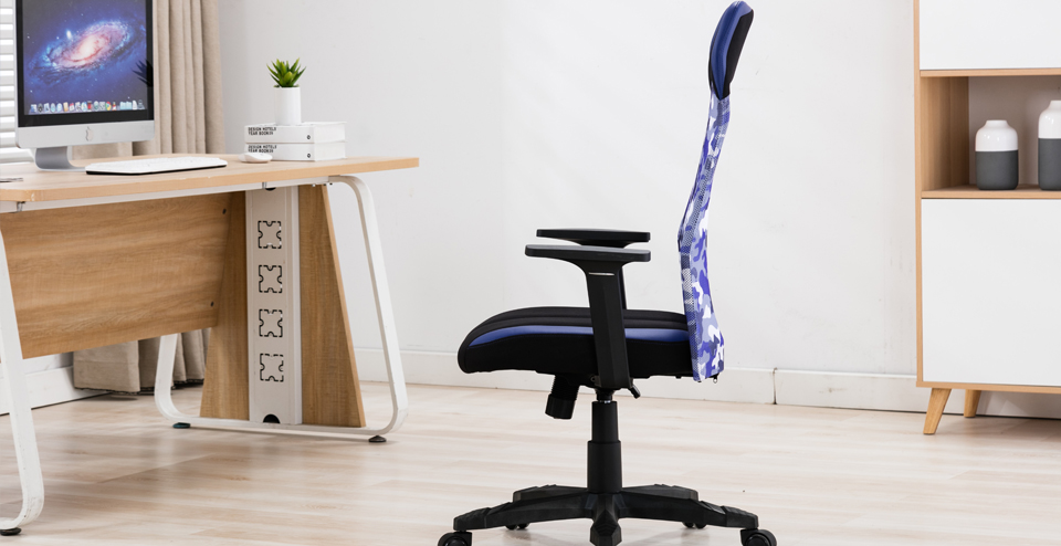 AreBlue mesh black frame office chairs Better？