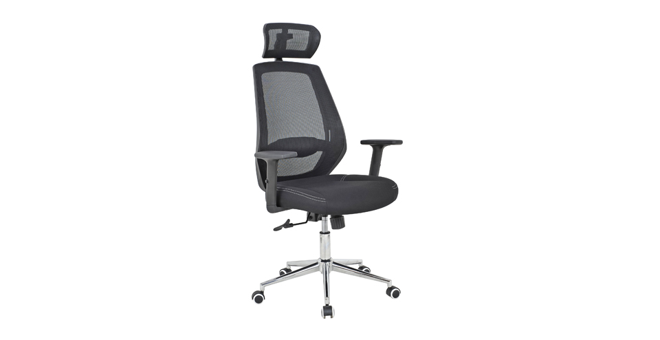 Features Of Black mesh plastic frame metal base office chairs