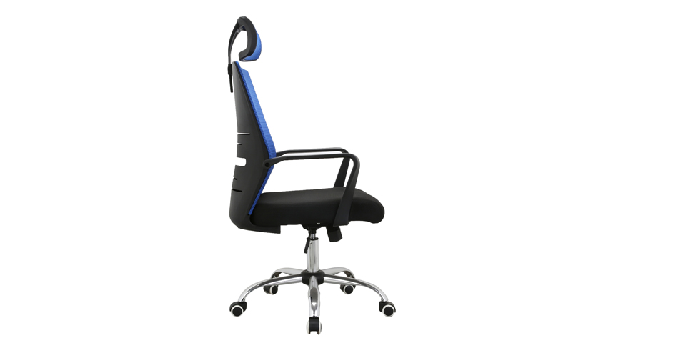 Features Of High back black mesh office chairs