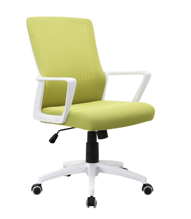 HC-6211M Green Mesh White Frame Office Chair