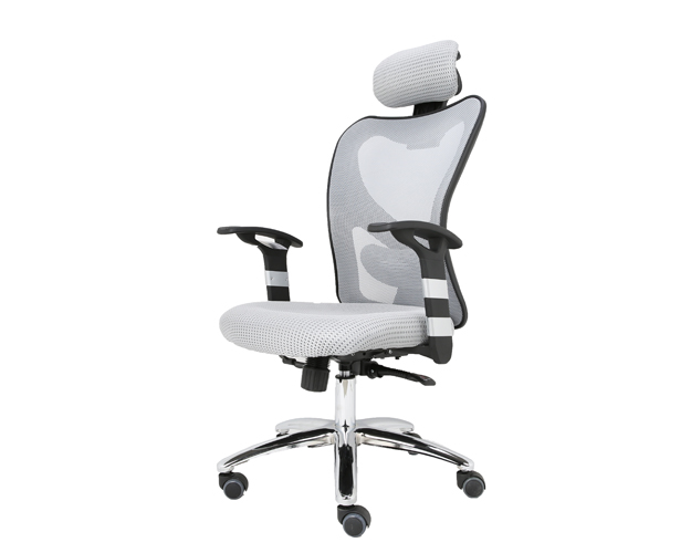 HC-8029 Grey Mesh Tilting Mechanism Office Chair