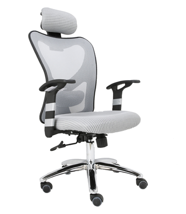 HC-8029 Grey Mesh Tilting Mechanism Office Chair