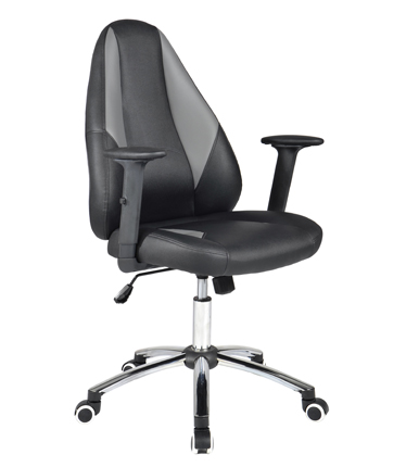 HC-2559 Black Leather Office Chair