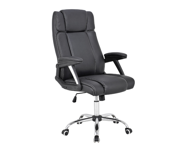 HC-2581 Black Leather Office Chair