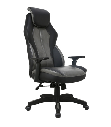 HC-2588 Black Leather Office Chair