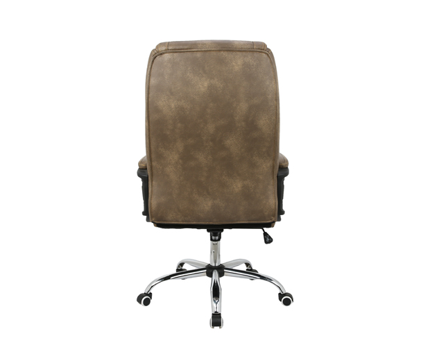 HC-5H01 Brown Leather Office Chair