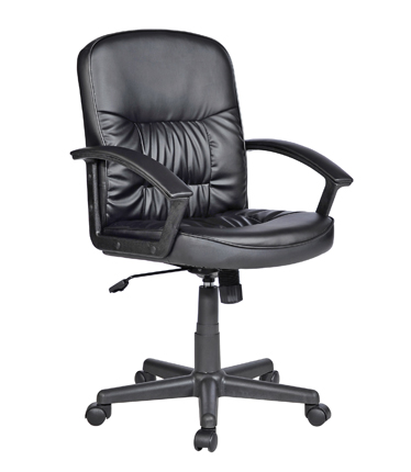 HC-12023 Black Leather Office Chair