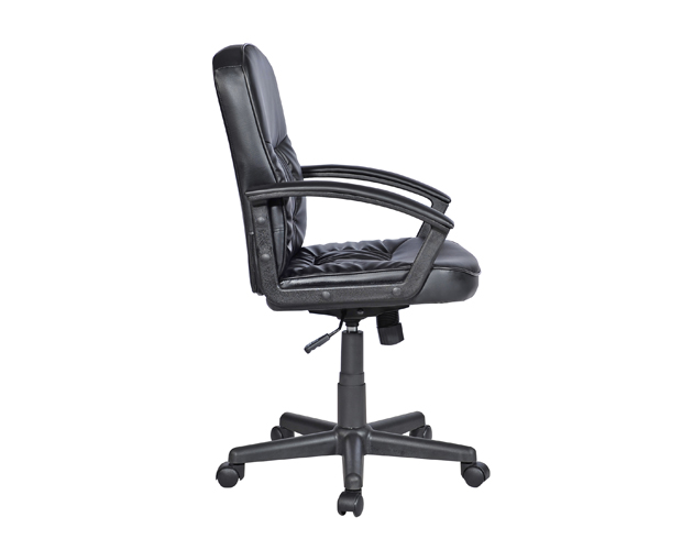 HC-12023 Black Leather Office Chair