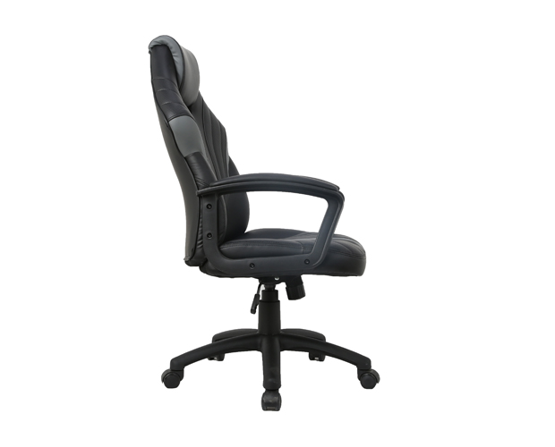 HC-2686 Black Leather Office Chair