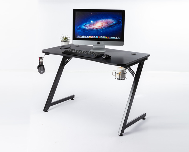 hc gt 012 black metal frame office desk 14