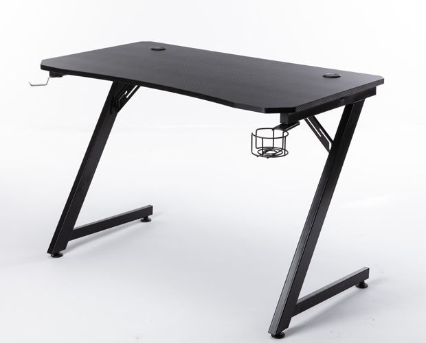 hc gt 012 black metal frame office desk 2