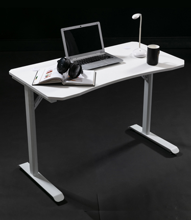 HC-GT-014 White Metal Frame Office Desk