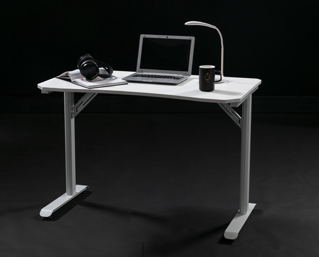 hc gt 014 white metal frame office desk 2