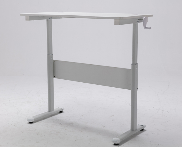 hc gt 015 white height adjustable metal frame office desk 10