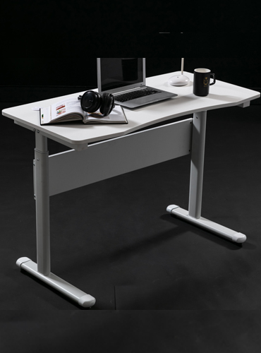 hc gt 015 white height adjustable metal frame office desk 27
