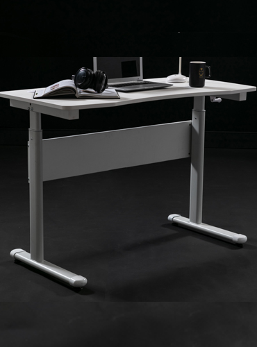 hc gt 015 white height adjustable metal frame office desk 28