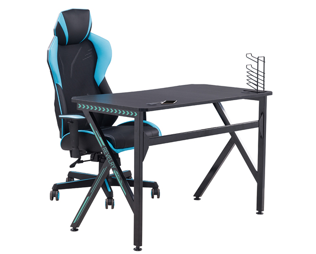 hc gt 001 black matel frame gaming table 5