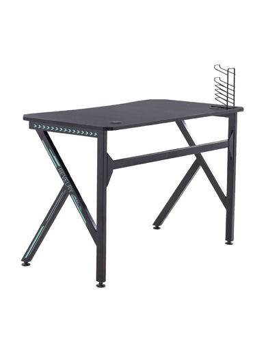 hc gt 001 black matel frame gaming table 8