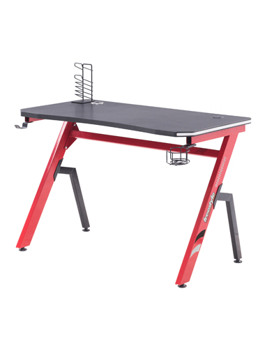 hc gt 006 rgb light red matel frame gaming table 11