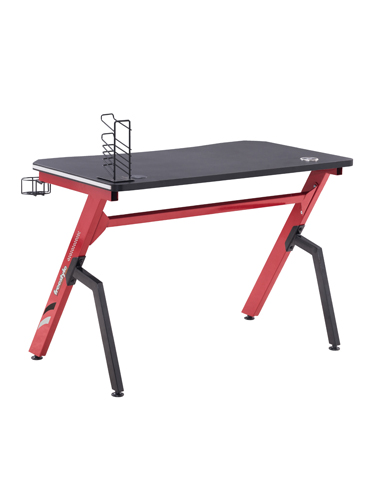 hc gt 006 rgb light red matel frame gaming table 13