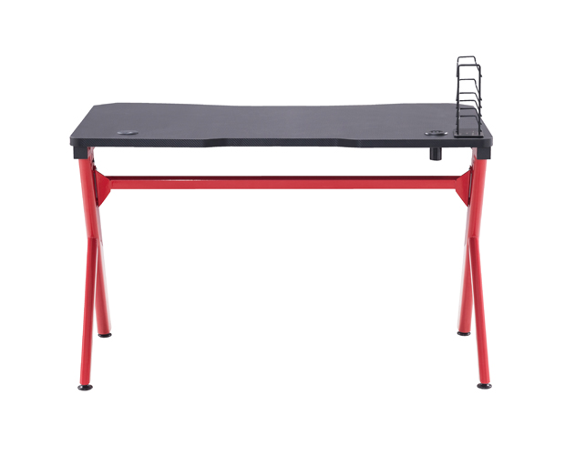 hc gt 006 rgb light red matel frame gaming table 5