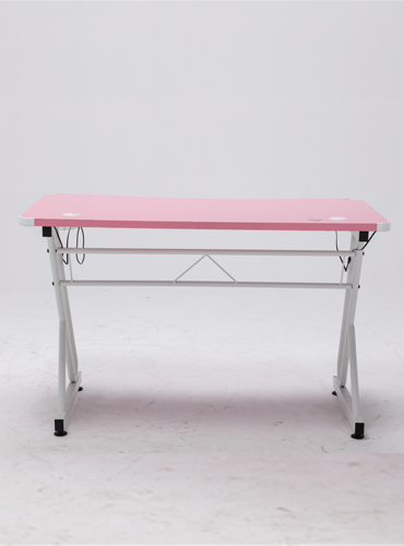 hc gt 016 rgb light matel frame pink gaming table 20