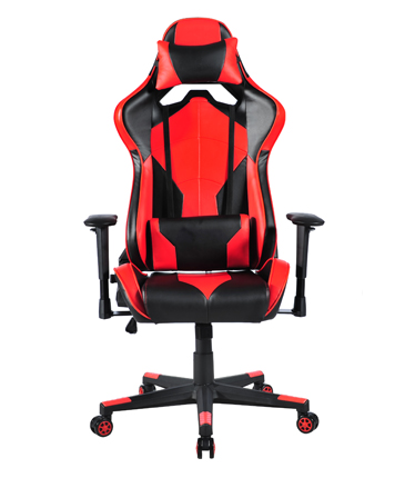HC-2596 Black And Red Leather Gaming Chair