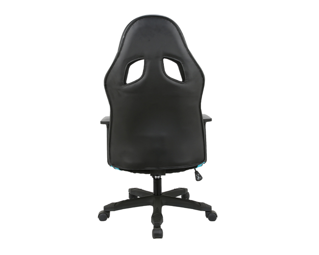 HC-2607 Black And Blue Leather Gaming Chair