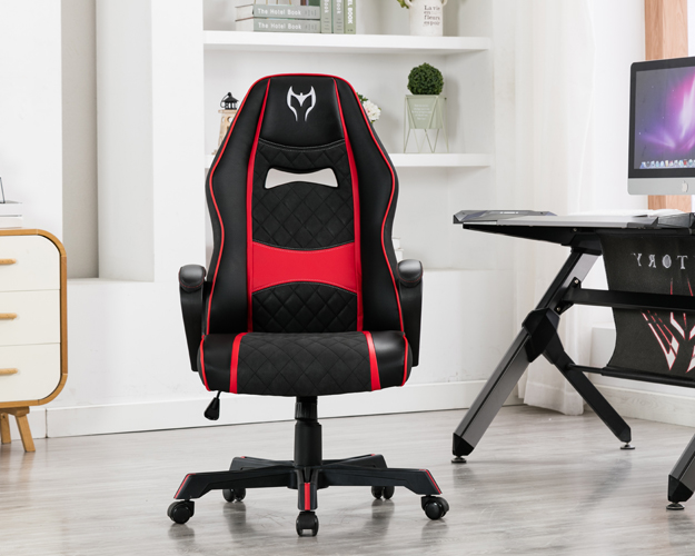 hc 2619 black and red leather gaming chair 4