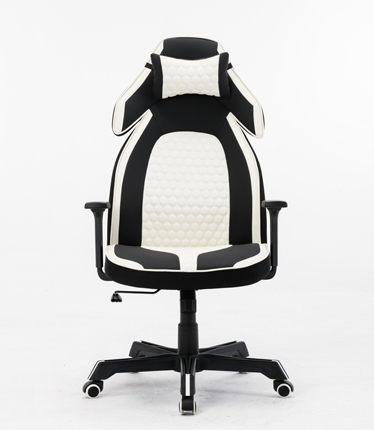 HC-2624 Black And White Leather Gaming Chair